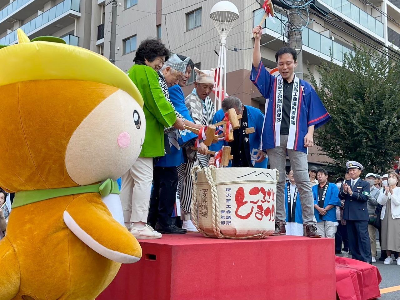 ところざわまつりの様子